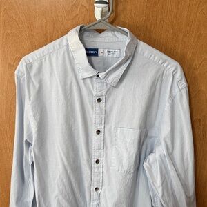 Men’s Old Navy White Buttondown Shirt, Size XL